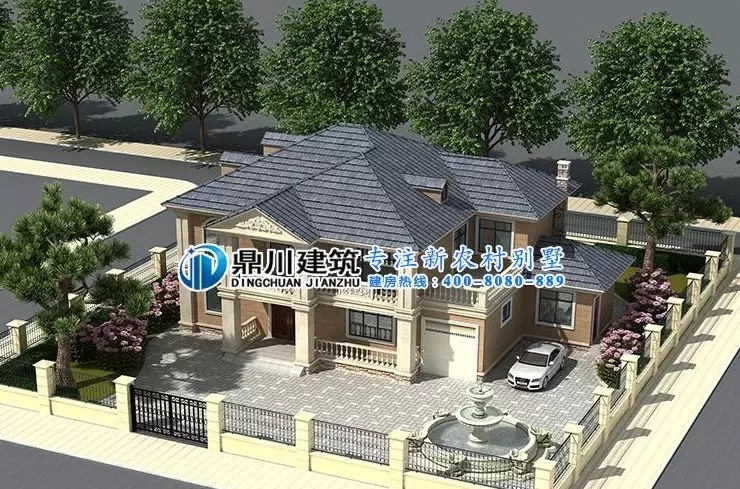 8款二層帶庭院農(nóng)村別墅，有院子車庫(kù)大露臺(tái)才是完美愜意人生！