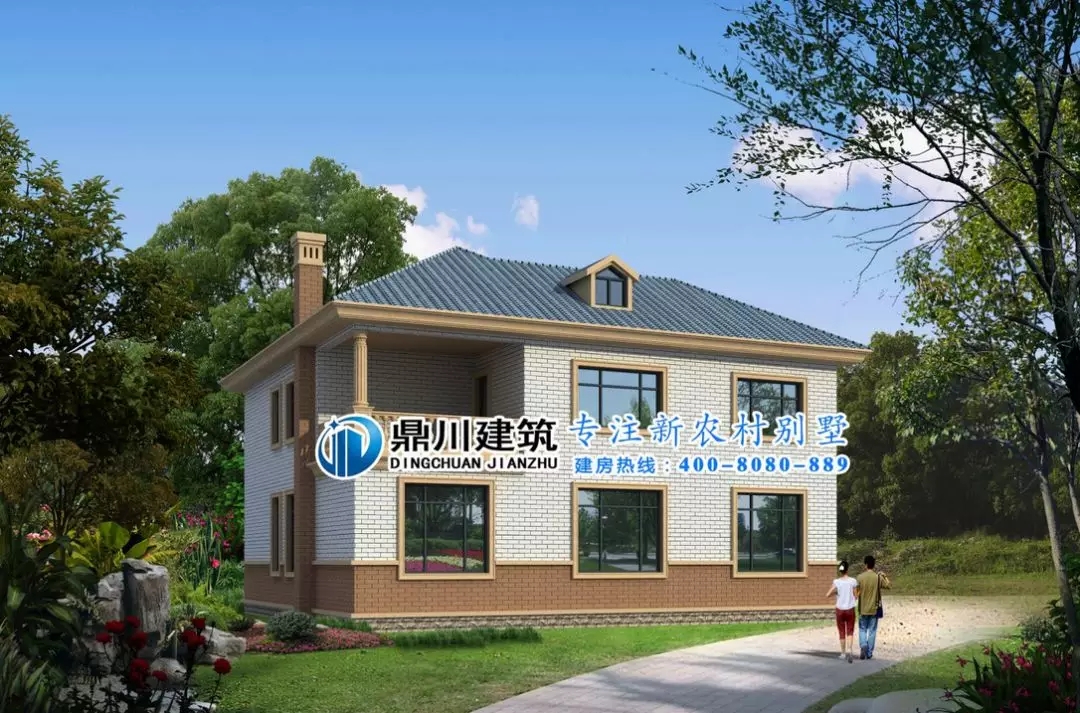8款二層帶庭院農(nóng)村別墅，有院子車庫(kù)大露臺(tái)才是完美愜意人生！